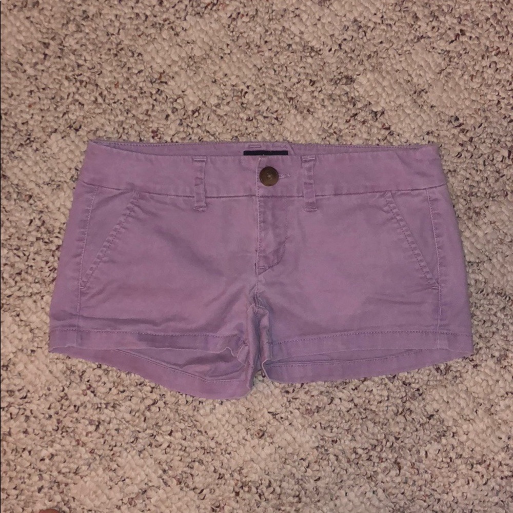 Purple AE shorts